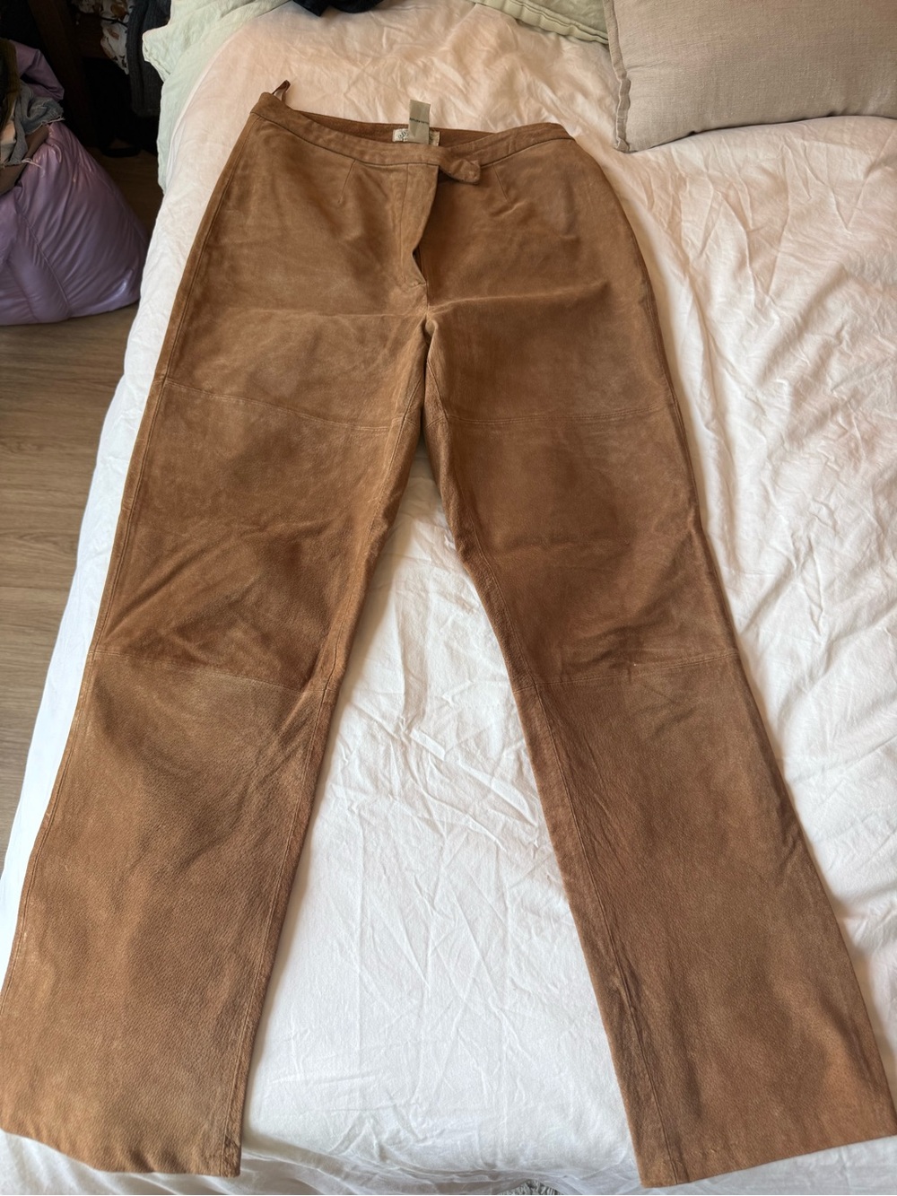 St. John's Bay Brown Suede Trousers